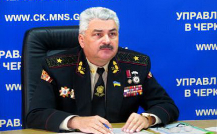 Керувати ДСНС України в Черкаській області залишили Віктора Гвоздя