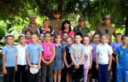 До літнього табору завітали рятувальники та бійці з батальйону «Донбас»
