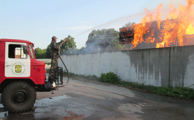 У Черкаській області згоріла старовинна церква