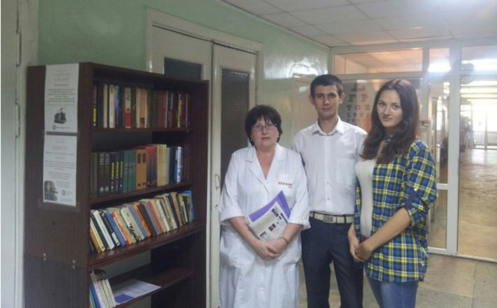 У черкаських лікарнях діє обмін книжками