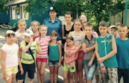 Працівники ДАІ відвідали дитячий оздоровчий табір «Дніпровець»