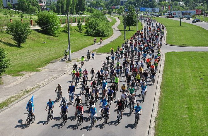 Сьогодні в Черкаси приїжджають учасники всеукраїнського велопробігу незрячих