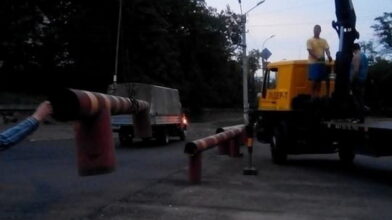 Фотофакт: По вулиці Б. Вишневецького відновлено рух транспорту