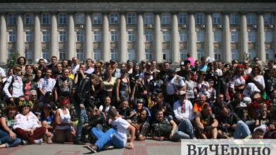 Із Соборної площі Черкас стартував мотофестиваль “Дорога на Січ”