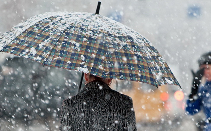 Синоптики прогнозують мокрий сніг в області