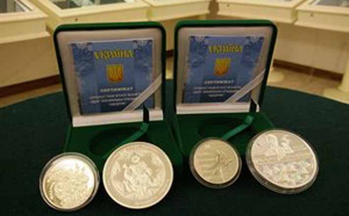 Національний банк України презентував пам’ятні монети “Щедрик”