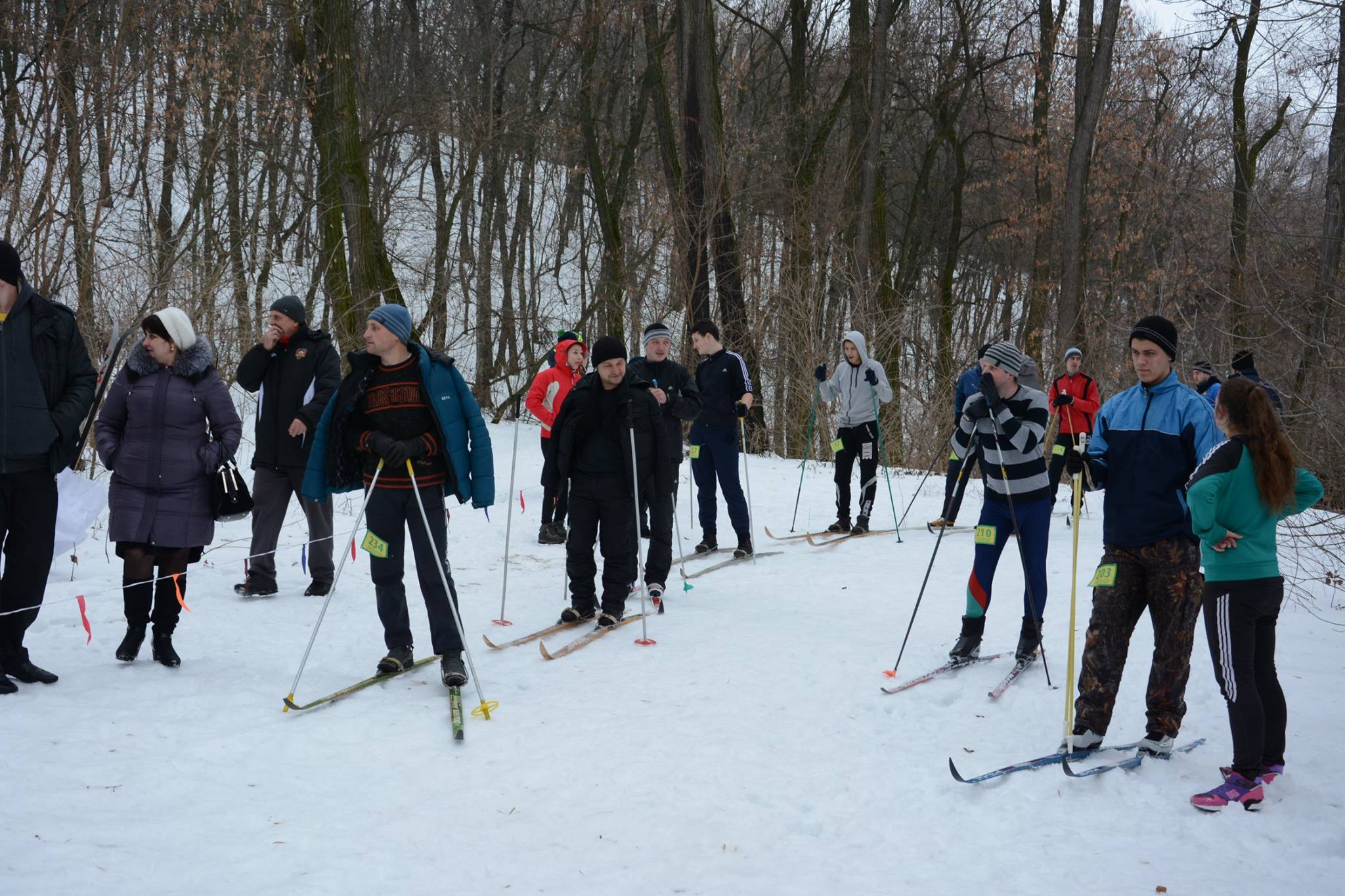 На Черкащині відбулися лижні перегони