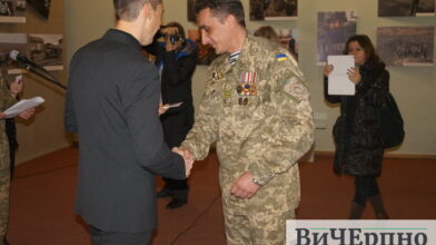 На Черкащині за особливі заслуги нагородили воїнів АТО