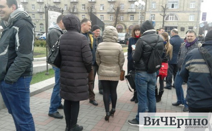 Мітинг на підтримку Владислава Пустовара зібрав більше журналістів, ніж активістів