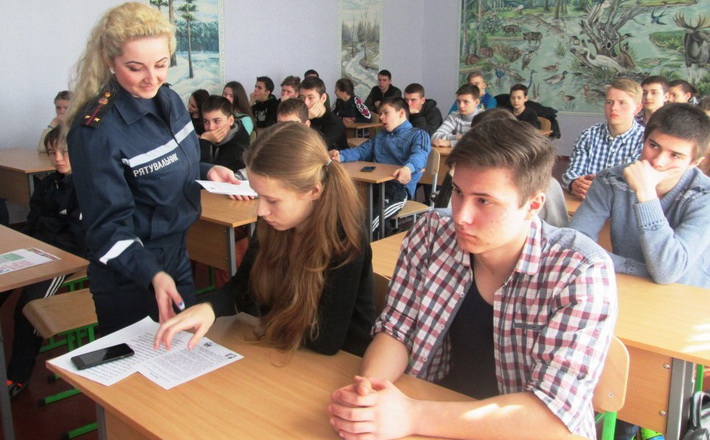 Незвичний урок мужності відбувся в школі села Геронимівка