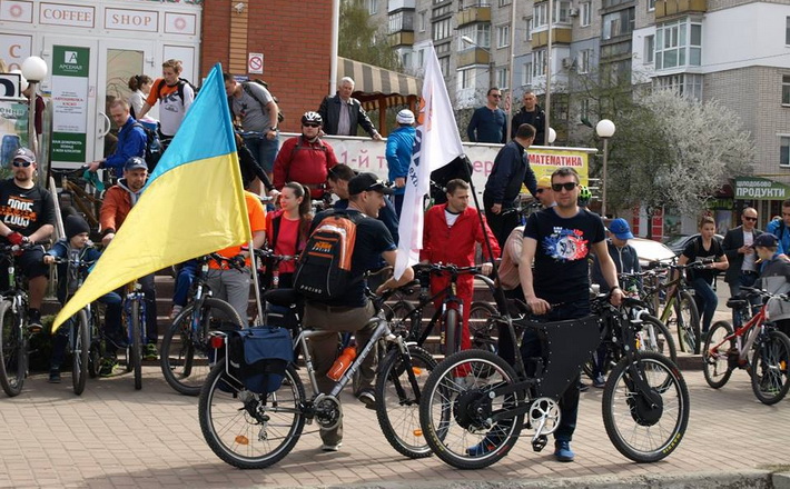В Умані відбулось відкриття велосезону