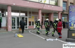 В будівлі Поштамта проходили навчання правоохоронних органів
