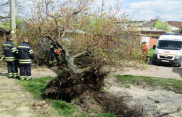 Черкаські рятувальники усувають наслідки негоди і закликають не гратися з вогнем