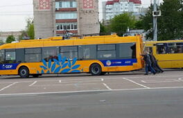 Як нові тролейбуси забирали