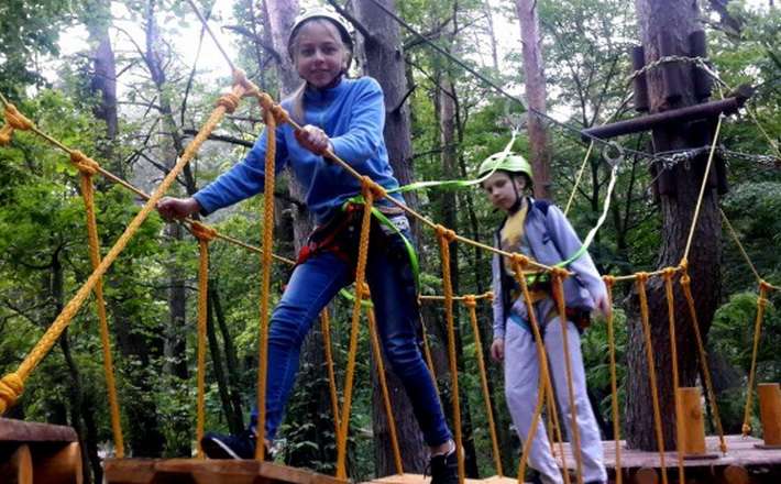 У Черкасах відкрився новий спортивно-мотузковий комплекс «Monkey Forest»