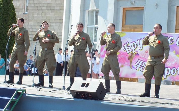 У Черкасах відтворили весну 1945 року