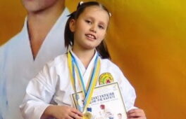 9-річна Юля Білякова з Черкащини перемогла на Кубку світу з карате