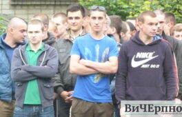 Урочисті проводи перших призовників (ФОТОРЕПОРТАЖ)