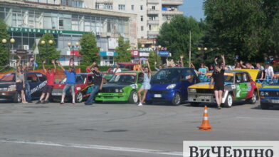 Сьогодні в Каневі – змагання з автомобільного слалому