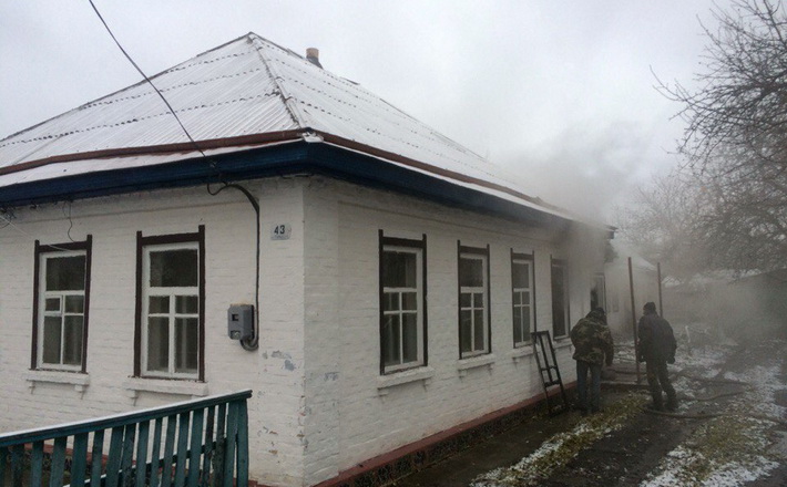 У Чорнобаївському районі рятувальники ліквідували  пожежі в житлових будинках