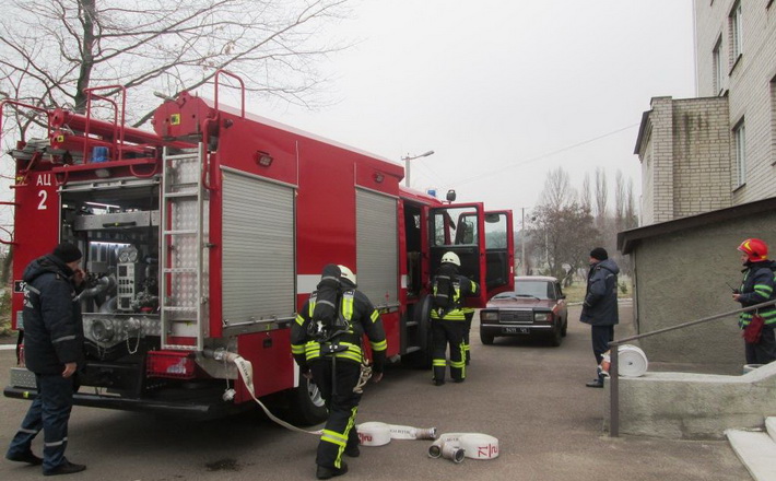 Черкаські рятувальники провели спеціальні навчання в госпіталі для інвалідів