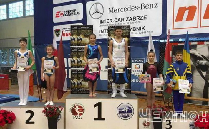 Черкаський гімнаст став переможцем міжнародного турніру “Barborka cub 2016”