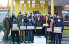 Перші подарунки від черкаських школярів уже відправлено українським солдатам