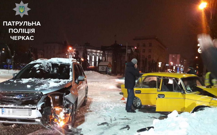Вчора ввечері у Черкасах сталась автопригода