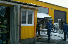 В Умані загорівся магазин