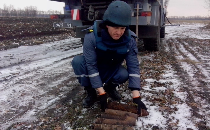 У Черкаському районі сапери вилучили та знищили 10 боєприпасів часів війни