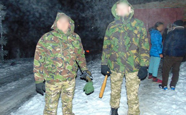 У Смілі затримали чоловіків, які вчинили розбійний напад (ВІДЕО)