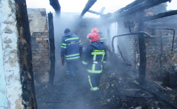 На Черкащині під час ліквідації пожежі рятувальники виявили тіло загиблого господаря