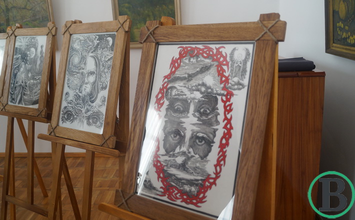 Картини АТОвця, який бореться за життя, продали на благодійному аукціоні