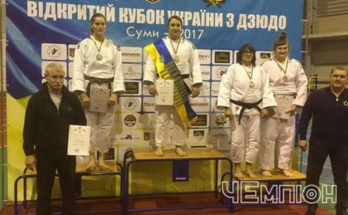 Черкаська спортсменка виборола «золото» Кубку України з дзюдо
