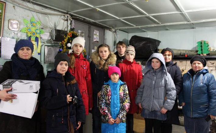 Маленькі уманчани добрим словом підтримують бійців АТО