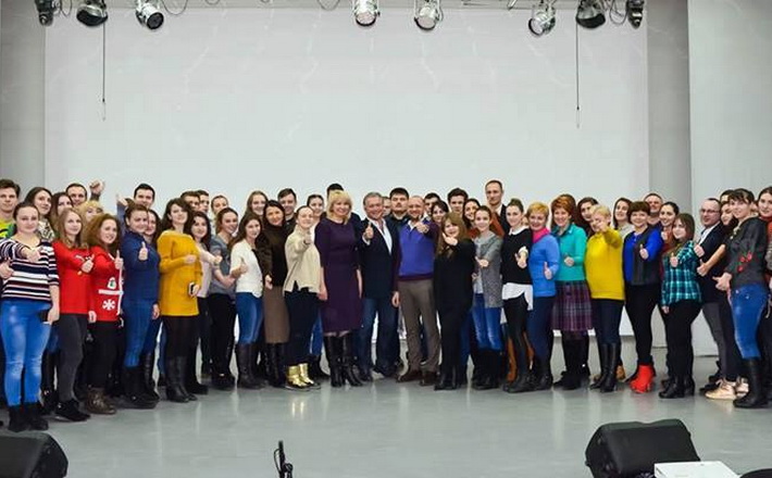 В Умані відбулися лекції новатора у сфері блокчейну Марка Гінзбурга