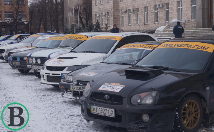 Звук мотора та швидкість: у Черкасах стартував перший етап ралі на серійних автомобілях
