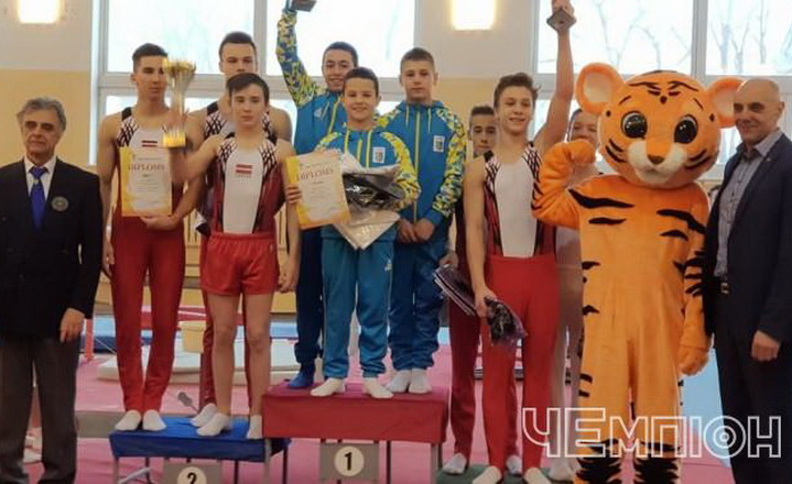 Гімнасти Черкащини успішно виступають на міжнародному турнірі у Латвії