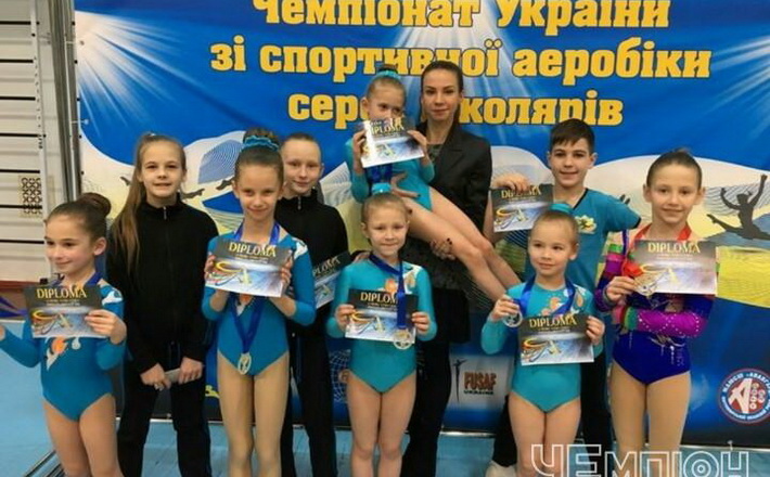 Спортсмени Черкащини вибороли нагороди чемпіонату України зі спортивної аеробіки