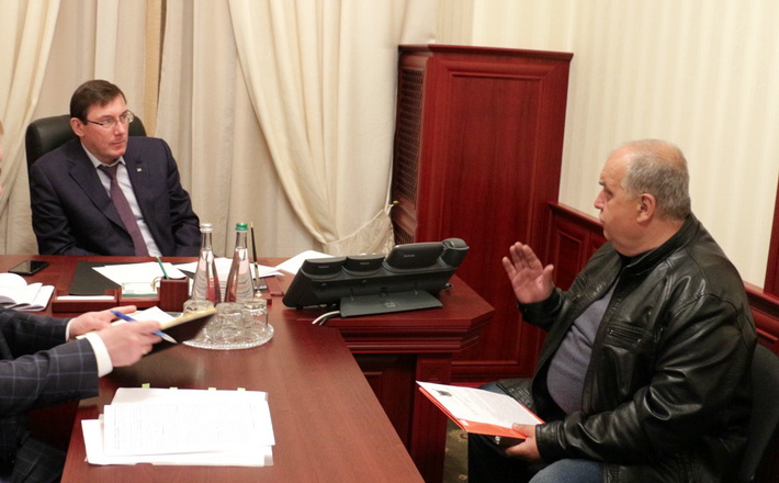 Генпрокурор зустрівся з головою Черкаської міської ТВК