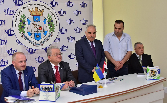 У ЧДТУ відбулася зустріч з Послом Сирії в Україні