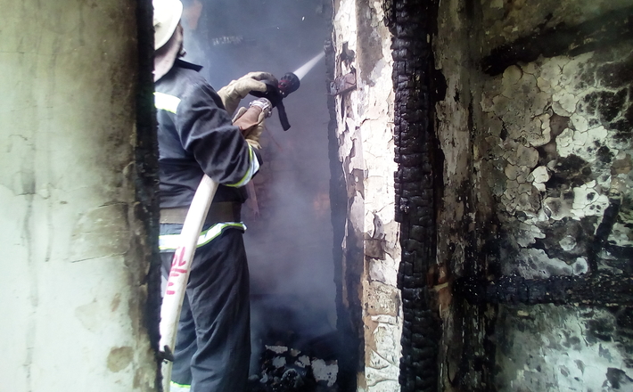 У Лисянському районі під час пожежі загинула жінка (відео)