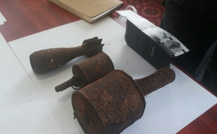 На Черкащині чоловік приніс у сільраду боєприпаси