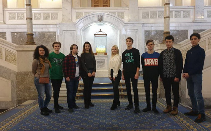 Студенти ЧДТУ побували на практиці у Верховній Раді України