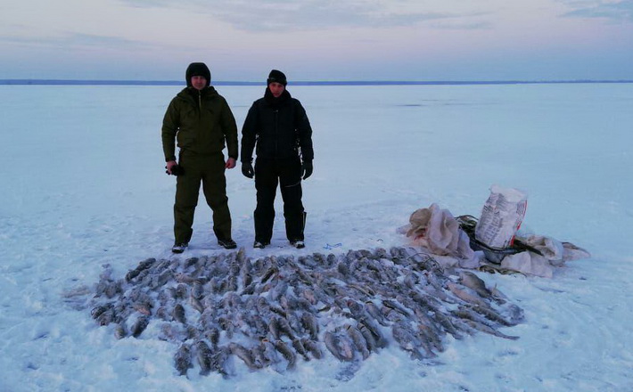 Поблизу станції Панське затримано браконьєрів, які наловили риби на 34 тис. грн