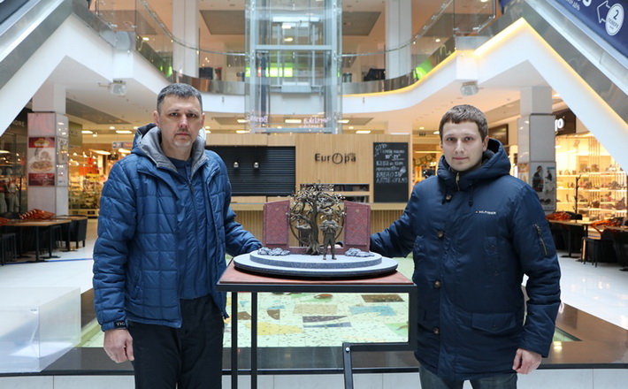 У центрі міста можна ознайомитись із макетом меморіального комплексу пам’яті загиблих АТОвців