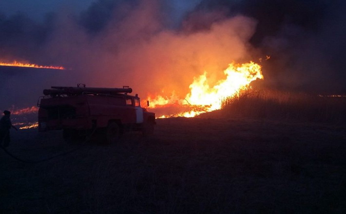 На Черкащині ледь не згоріло село