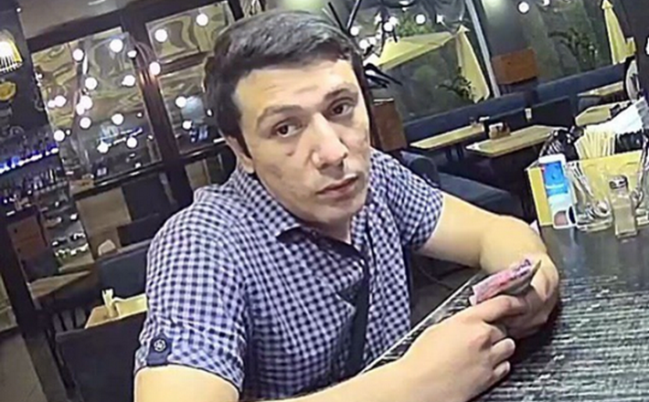 Розшукують шахрая, який обікрав відомий заклад у Черкасах (ФОТО, ВІДЕО)