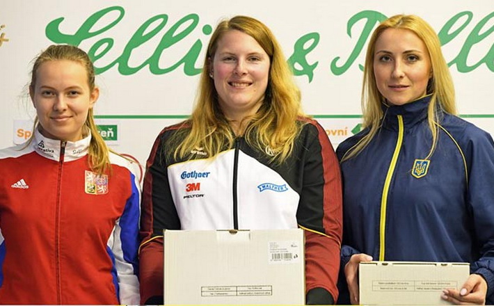 Черкащанка виборола «бронзу» міжнародних змагань з кульової стрільби в Чехії