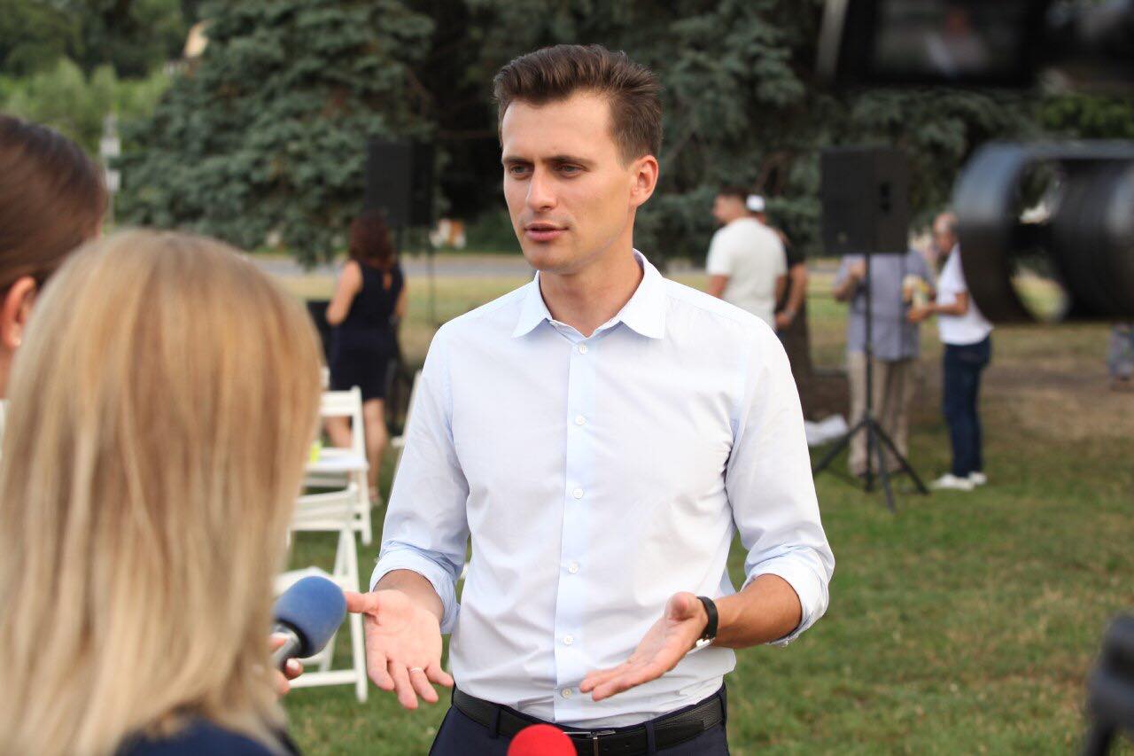 Олександр Скічко від «Слуга народу» презентував програму розвитку Черкащини
